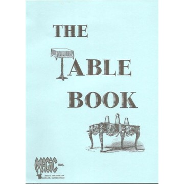 The Table Book by Gene Gloye